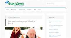 Desktop Screenshot of brainysuccess.com